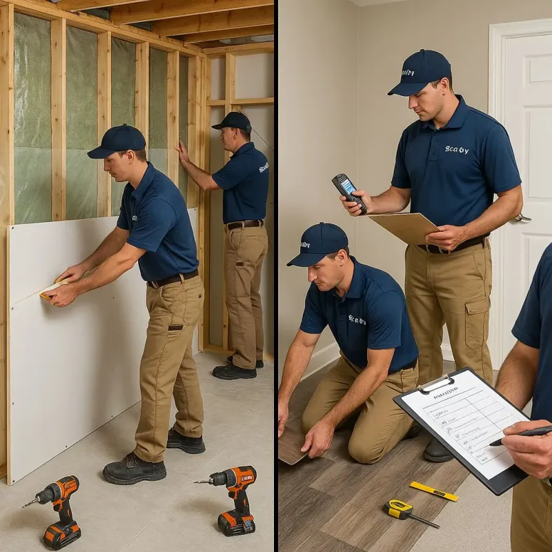 Repairs and Reconstruction process in Hindman, KY